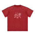 Beach Bloom Raglan Tee – Red | TÄL