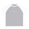 Barbed Heart Raglan Tee – Grey & White | TÄL