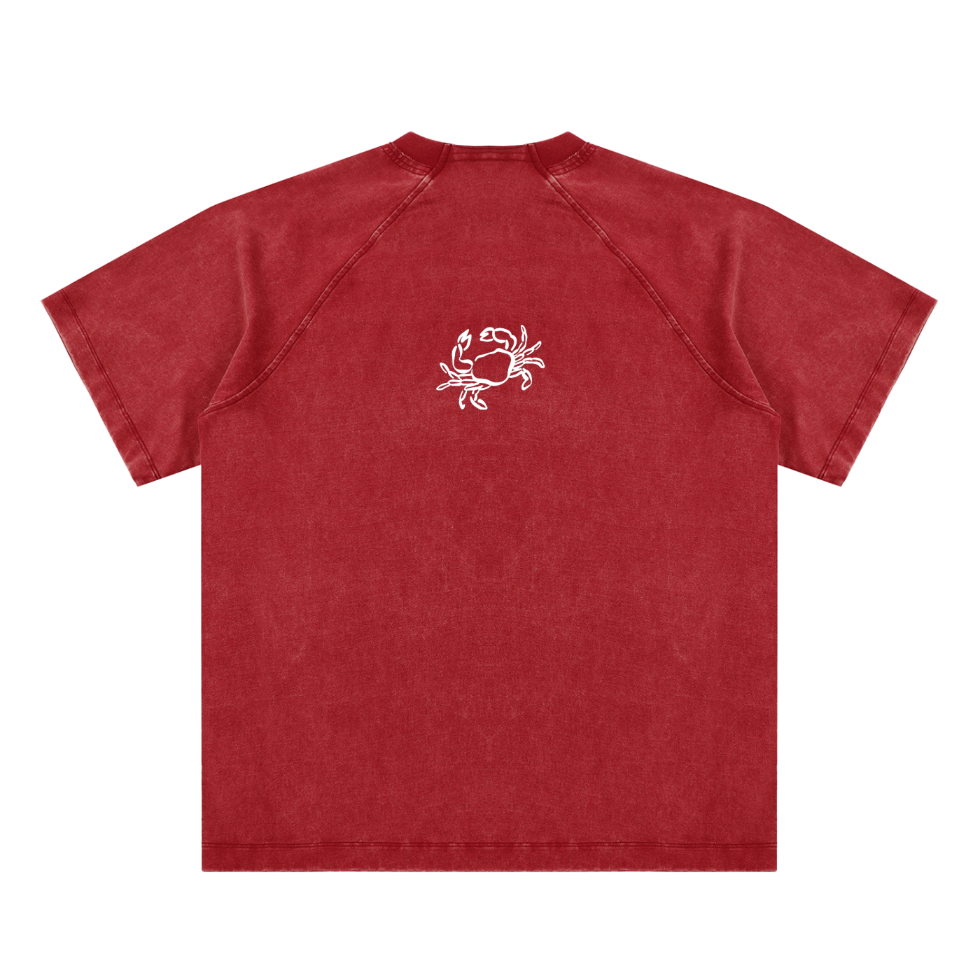 Beach Life Raglan Tee – Red | TÄL