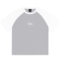 Barbed Heart Raglan Tee – Grey & White | TÄL