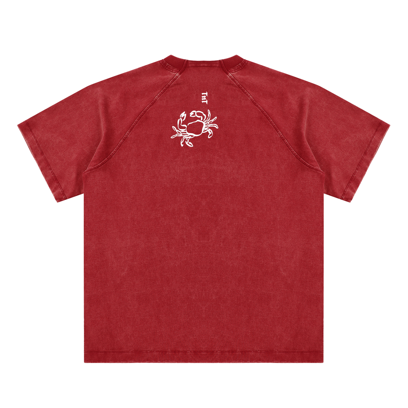 Beach Bloom Raglan Tee – Red | TÄL