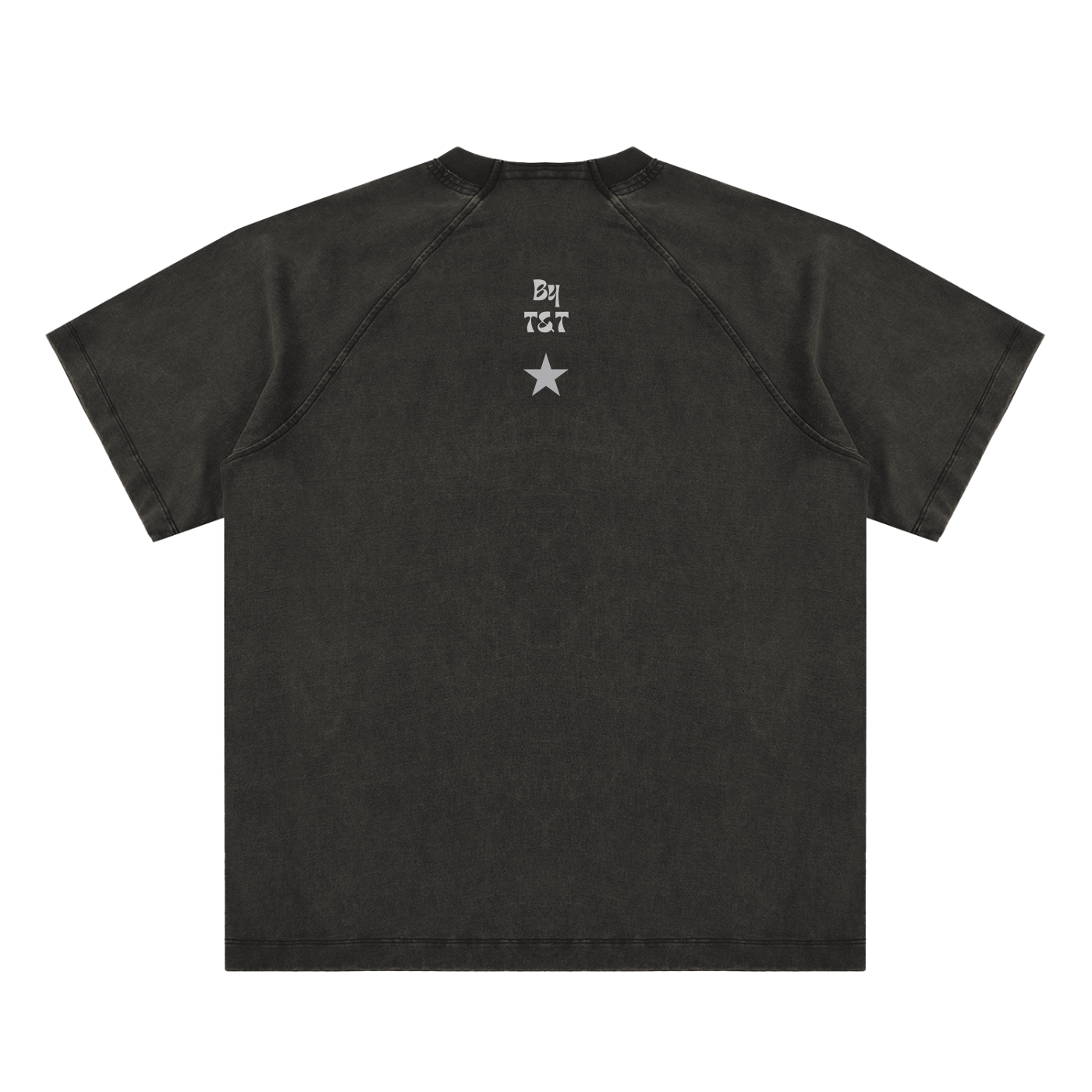Vintage Wash Raglan T-Shirt - Butterfly Effect