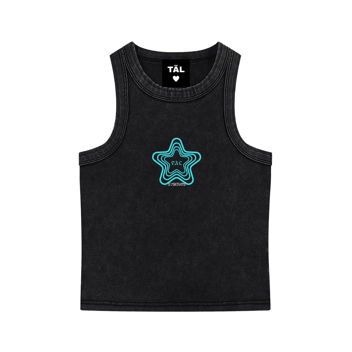 Snow Washed Tank - Hollywood Star