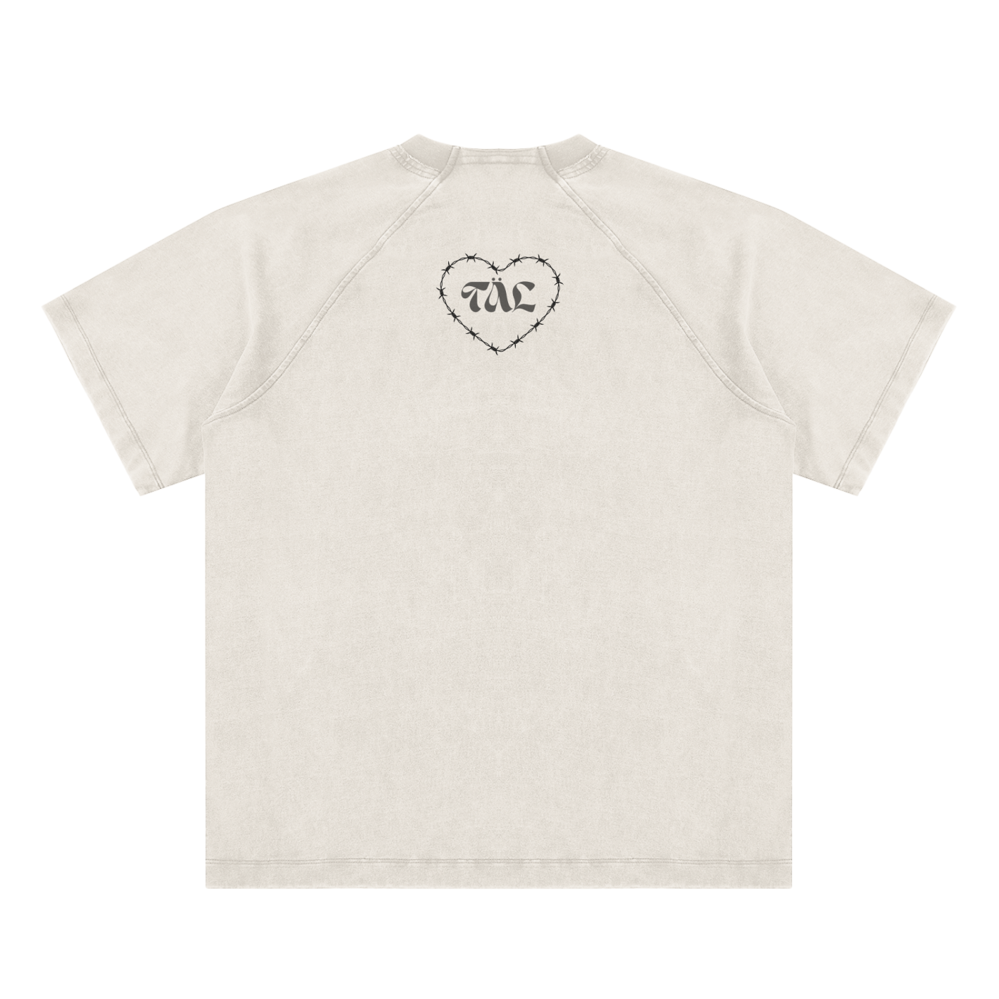 Vintage Wash Raglan T-Shirt - Lucky 8